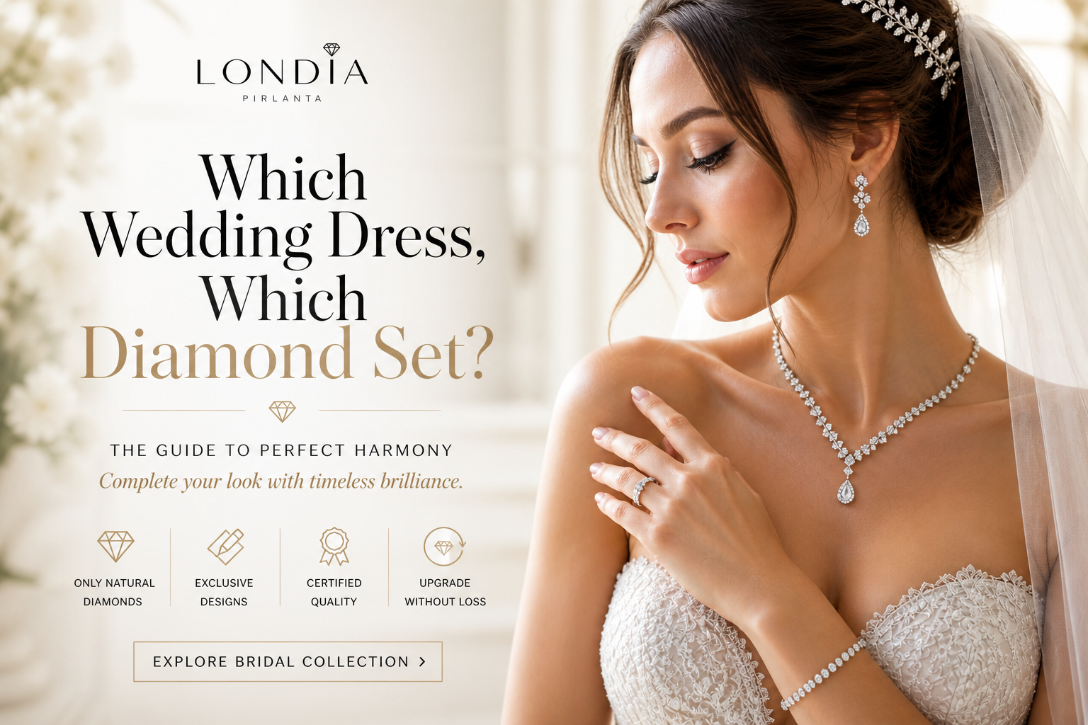 Diamond Bridal Jewelry Sets