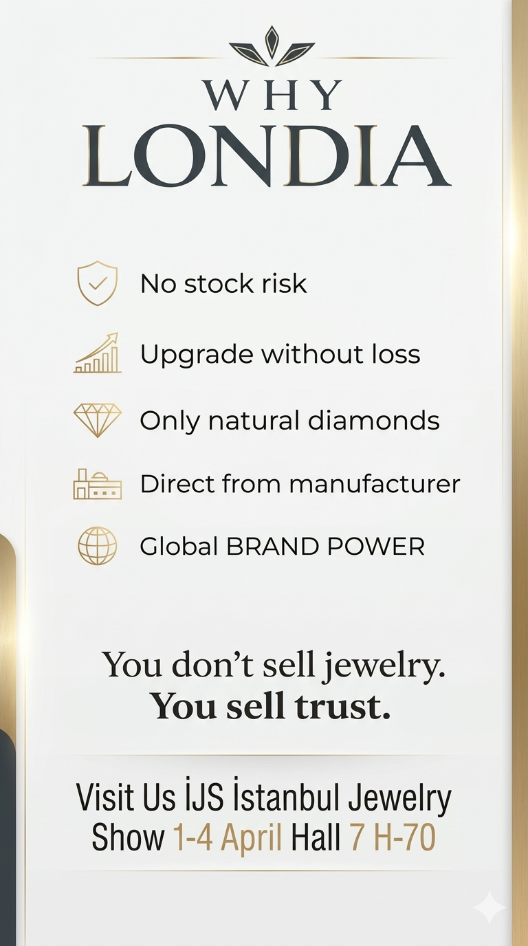 Visit Londia at Istanbul Jewellery Show | Natural Diamond Manufacturer