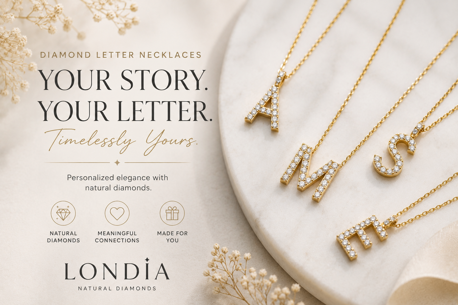 Initial Necklaces | Londia