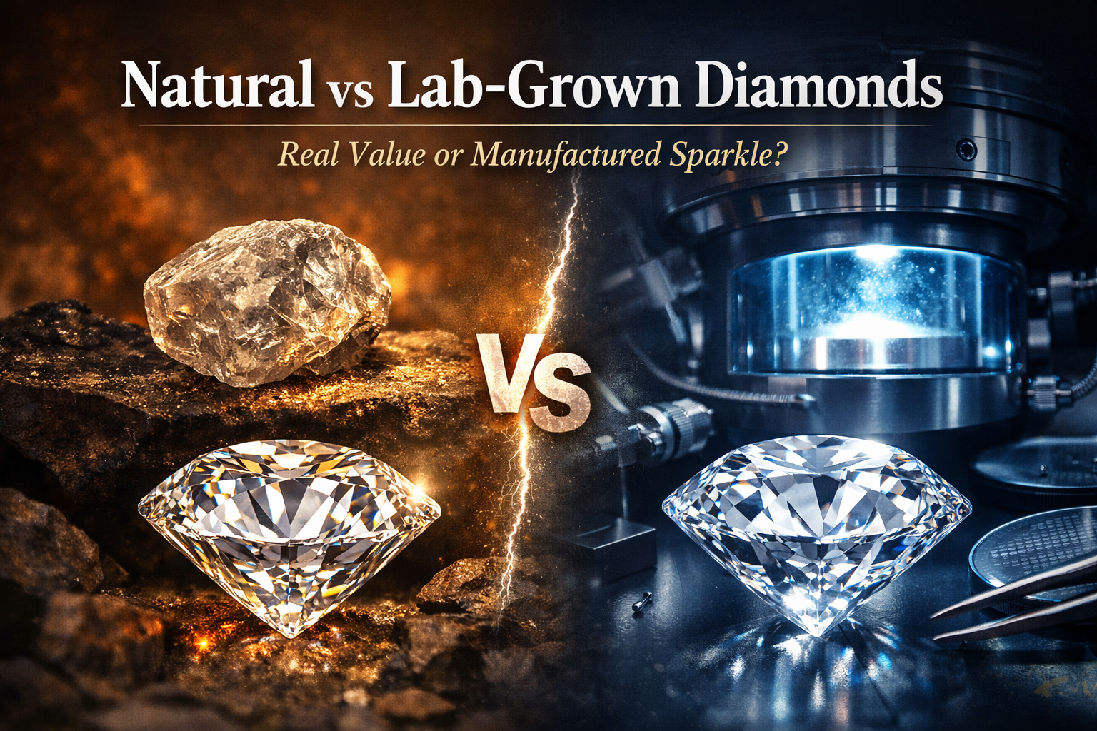 Natural vs Lab-Grown Diamonds