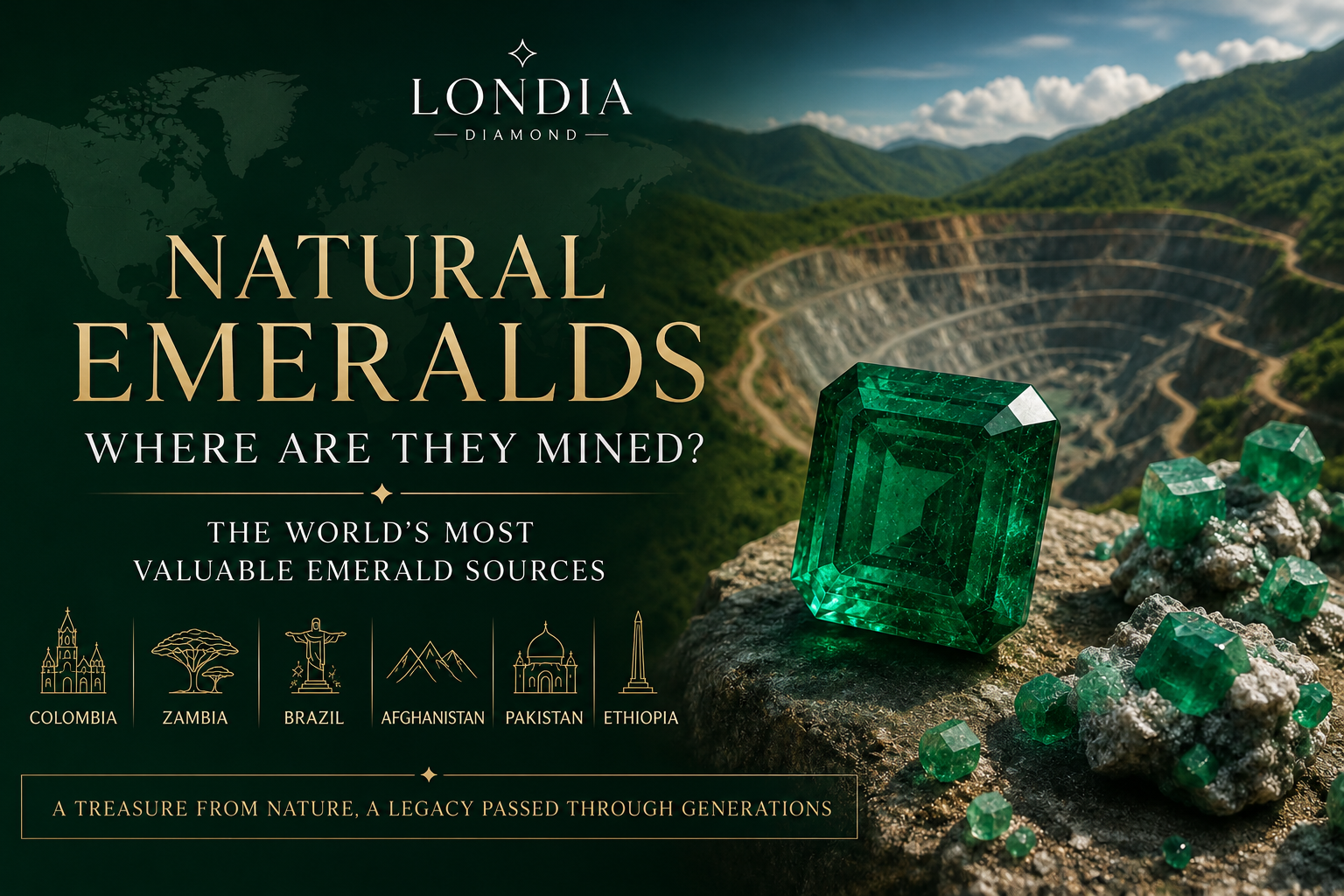 Where Are Natural Emeralds Found? The Most Valuable Sources | LONDIA