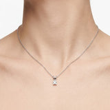 0.05 Carat Natural Diamond Solitaire Necklace