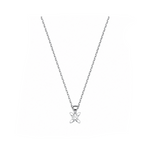 0.10 Carat Londia Diamond Butterfly Design Solitaire Necklace
