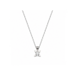0.15 Carat Londia Diamond Butterfly Design Solitaire Necklace