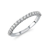 0.20 Carat Diamond Half Eternity Ring in 14K Gold