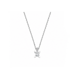 0.20 Carat Londia Diamond Butterfly Design Solitaire Necklace
