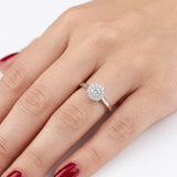 0.20 Carat Natural Diamond Coronet Design Diamond Ring | LONDIA