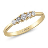 0.20 Carat Natural Diamond Design Ring