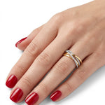 Diamond Line Design Ring