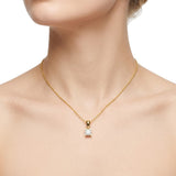 0.20 Carat Natural Diamond Solitaire Necklace