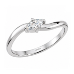 0.20 Carat Natural Diamond Marquise Cut Design Ring