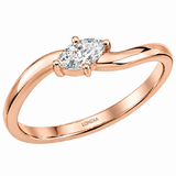 0.20 Carat Natural Diamond Marquise Cut Design Ring