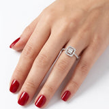 0.25 Carat Natural Diamond Baguette Design Diamond Ring | LONDIA