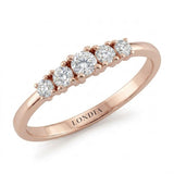 0.25 Carat Natural Diamond Design Ring