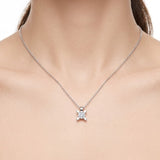 0.25 Carat Londia Diamond Butterfly Design Solitaire Necklace