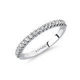 0.30 Carat Diamond Half Eternity Ring in 14K Gold