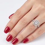 0.30 Carat Natural Diamond Baguette Design Diamond Ring | LONDIA