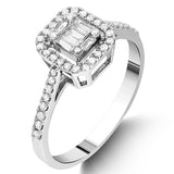 0.30 Carat Natural Diamond Classic Design Baguette Stone Diamond Ring | LONDIA