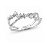 Diamond Line Design Ring