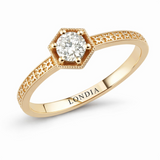 0.30 Carat Vintage Solitaire Ring