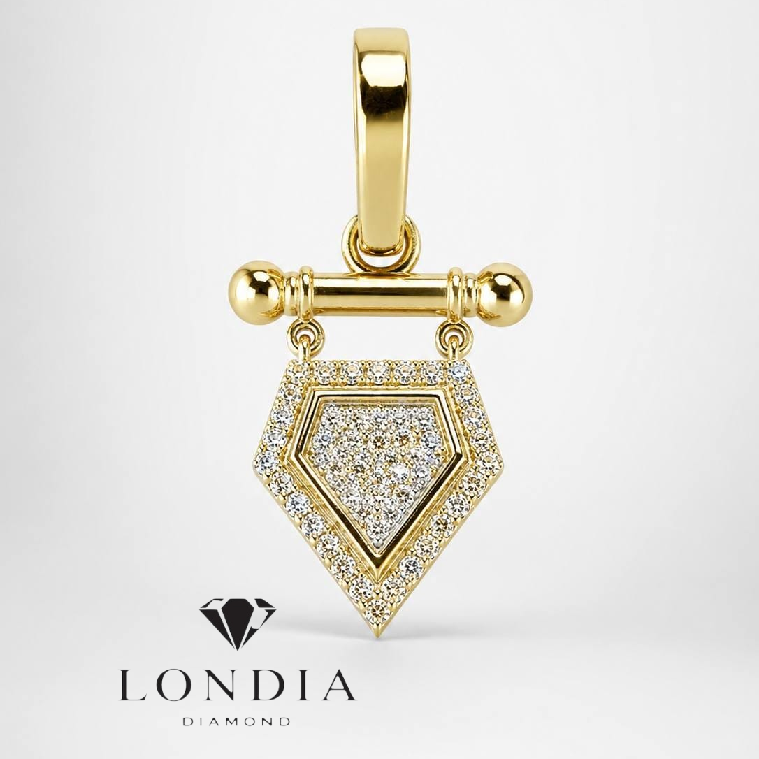 0.30 Carat Natural Diamond Charm Necklace