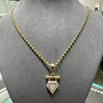0.30 Carat Natural Diamond Charm Necklace