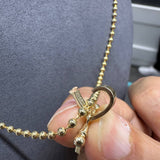 0.30 Carat Natural Diamond Charm Necklace