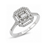 0.35 Carat Natural Diamond Baguette Design Diamond Ring | LONDIA
