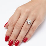 0.35 Carat Natural Diamond Baguette Design Diamond Ring | LONDIA