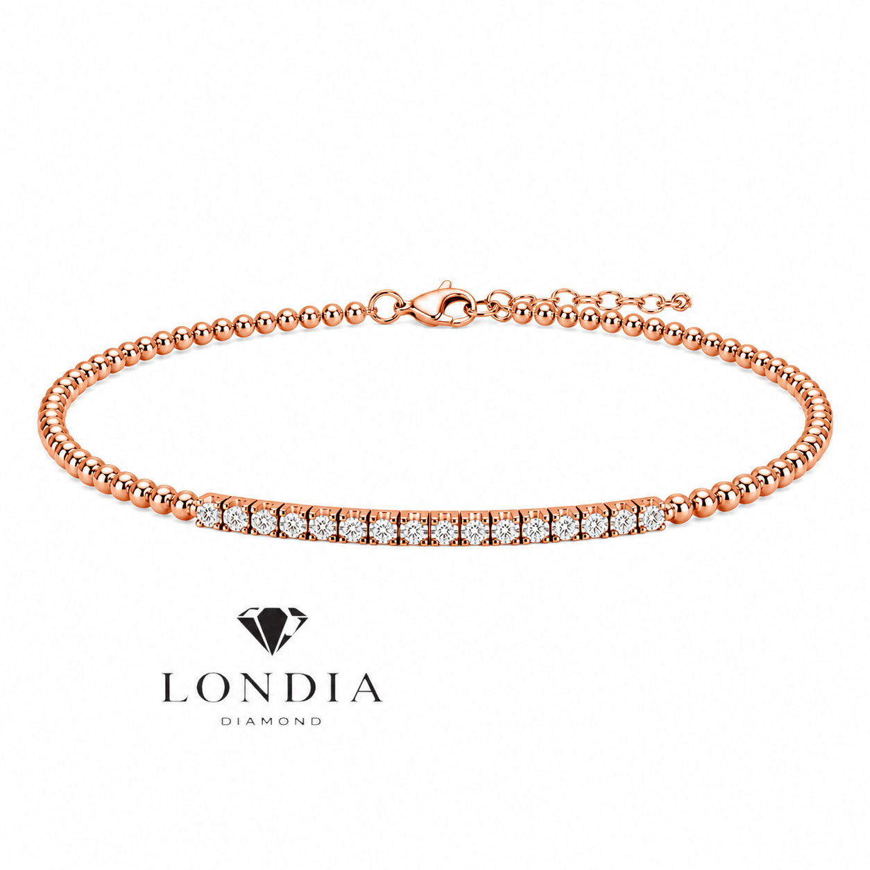 0.35 Carat Natural Diamond Clair Design Tennis Bracelet