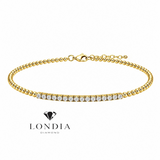 0.35 Carat Natural Diamond Clair Design Tennis Bracelet