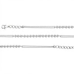 0.35 Carat Natural Diamond Designer Tennis Bracelet