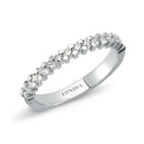 0.40 Carat Diamond Half Eternity Ring in 18K Gold