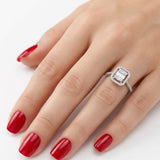0.40 Carat Natural Diamond Baguette Design Diamond Ring | LONDIA