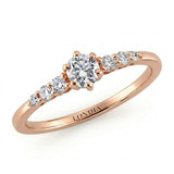 0.40 Carat Natural Diamond Design Ring