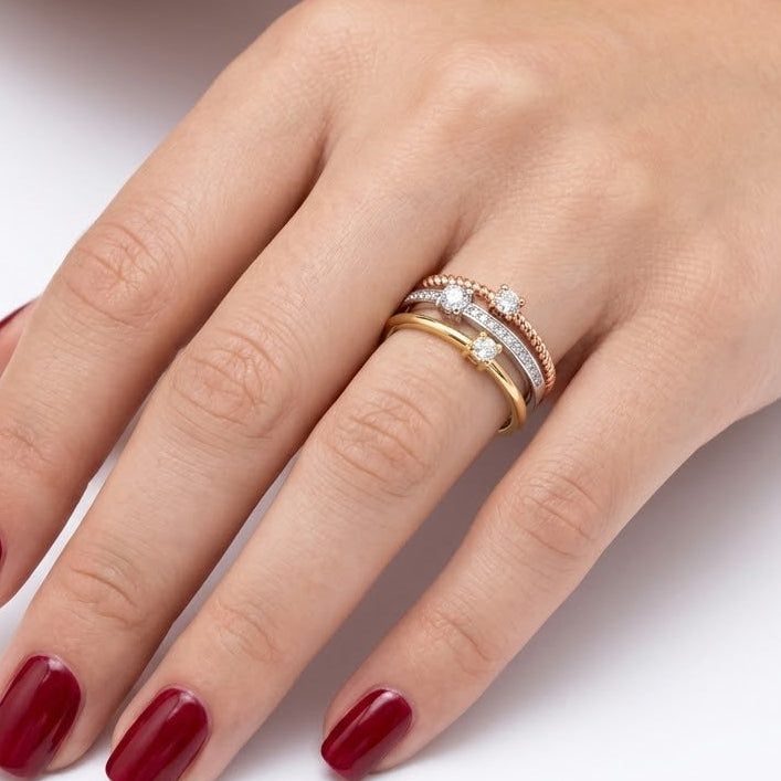Line Design Ring