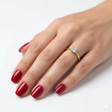 0.40 Carat Princess-Cut Solitaire Ring