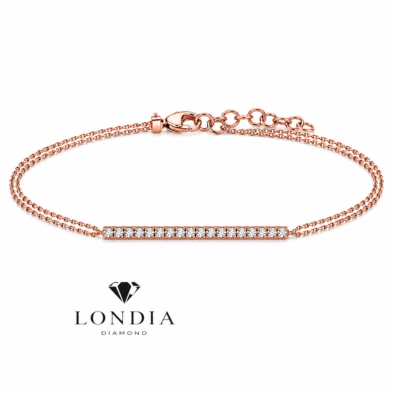 0.40 Carat Natural Diamond Classic Tennis Bracelet