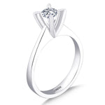 0.40 Ct. Butterfly Design Solitaire Ring in 14K Gold
