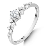 0.40 Ct. Natural Diamond Vintage Ring in 14K Gold