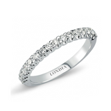 0.45 Carat Diamond Half Eternity Ring in 14K Gold