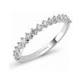 0.45 Carat Diamond Half Eternity Ring in 14K Gold