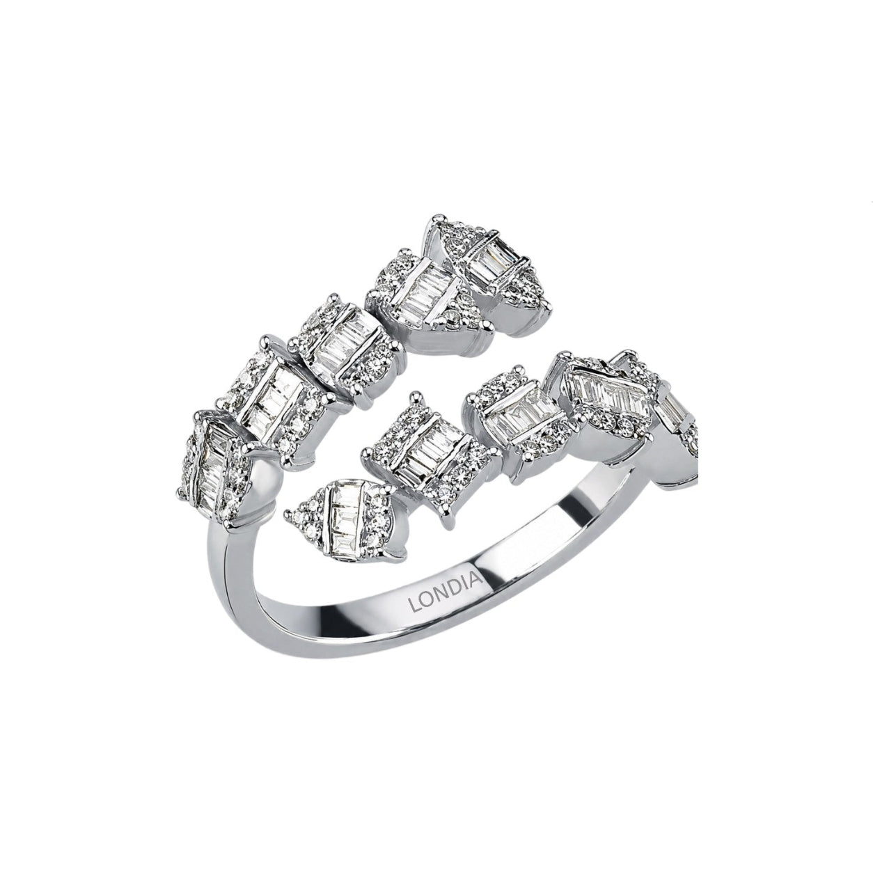 Natural Diamond Statement Design Ring 