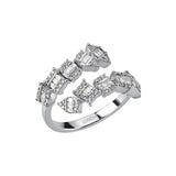 Natural Diamond Statement Design Ring 