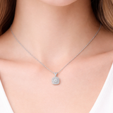 0.45 Ct Natural Diamond Designer Necklace