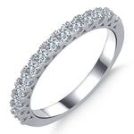 0.45 Ct. Diamond Full Eternity Band Ring In 14K Fine Gold