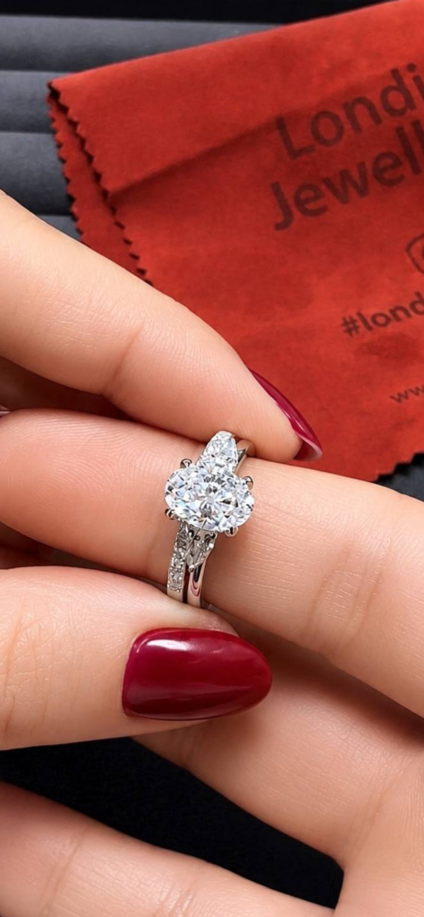 0.50 Carat Angel Wing Natural Diamond Design Ring