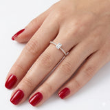 0.50 Carat Baguette Solitaire Diamond Ring