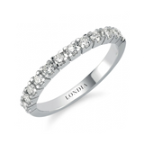 0.50 Carat Diamond Half Eternity Ring in 14K Gold