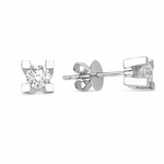 0.50 Carat Natural Diamond Solitaire Earrings | LONDIA